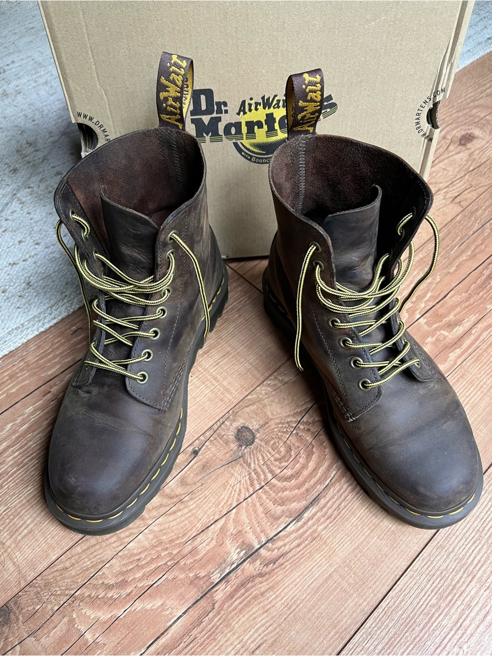 Dr Martens 1460 Ziggy in Crazy Horse leather. men size 9US 8UK 42EU - Picture 10 of 11